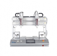 Double head double platform automatic screw machine