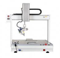 Hot melt adhesive tape rotating head automatic dispensing machine